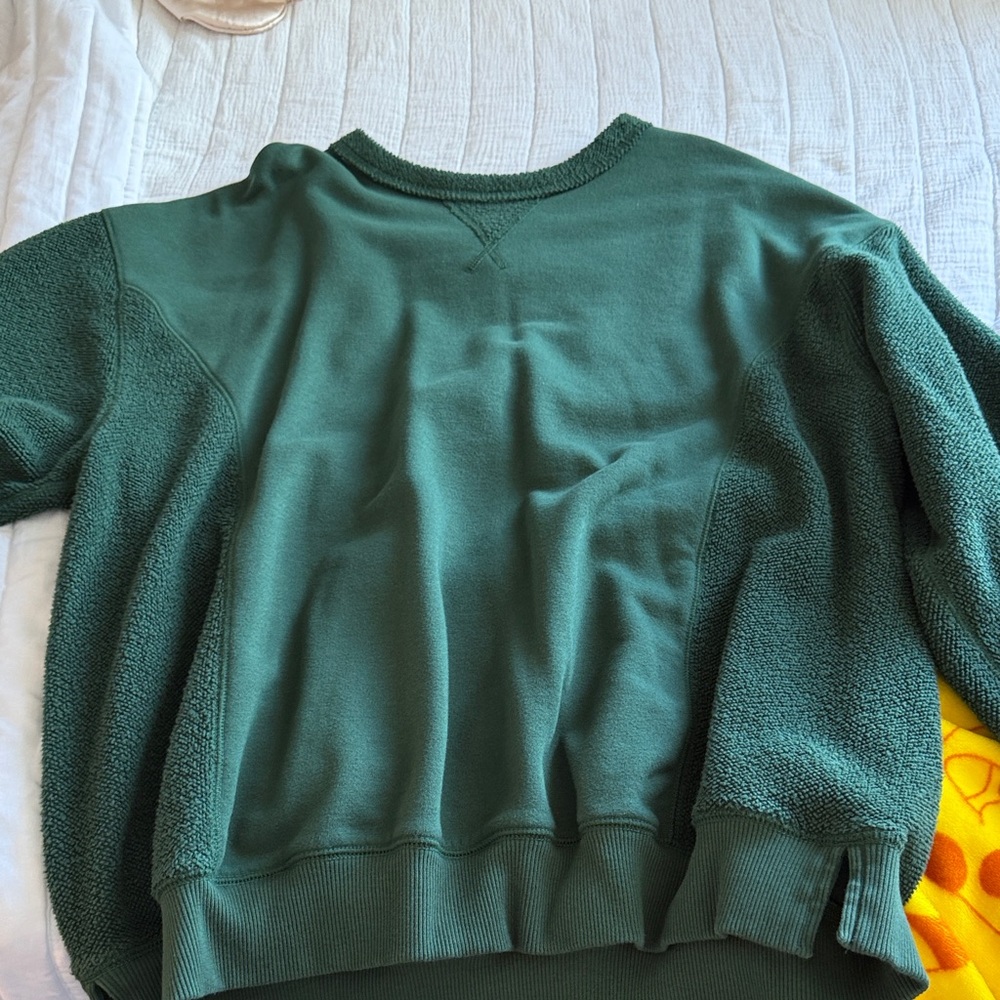 Aerie Green Crewneck Sweatshirt